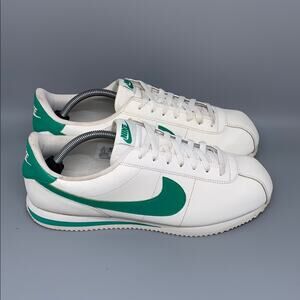 Nike Classic‎ Cortez Sail Stadium Green Running Shoes DM4044-104 Men's Sz 12
